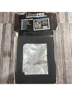 20 ULTRA PRO PLATINUM 4 POCKET MINI pages 2.5x3.5 team set card album sheets